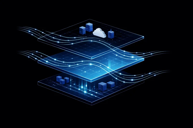 Layered architecture visual